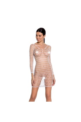 Kleid weiß Bs093 von Passion-Exklusiv kaufen | Fesselliebe