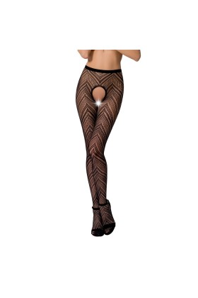 Strumpfhose offen (ouvert Strumpfhose) schwarz S010 von Passion-Exklusiv kaufen | Fesselliebe