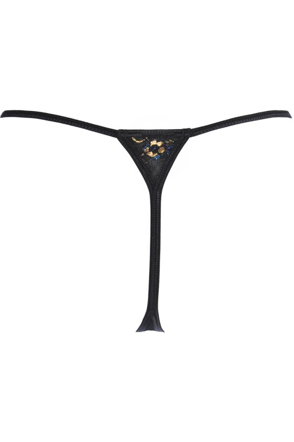 Babydoll & String schwarz V-10399 von Axami kaufen | Fesselliebe