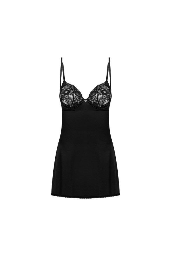 Serena Love Chemise & Tanga schwarz von Obsessive kaufen | Fesselliebe