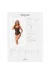 Serena Love offener Schritt Body schwarz von Obsessive