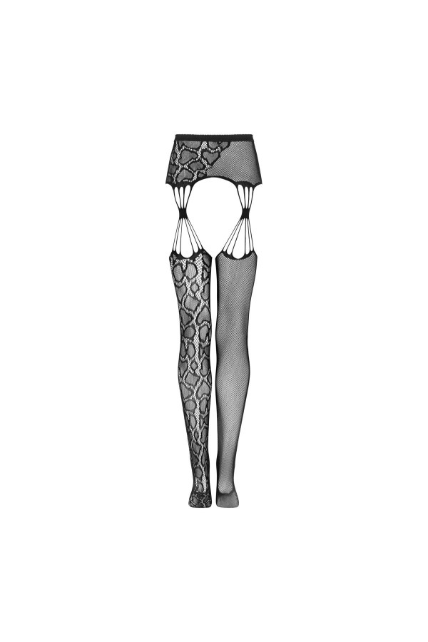 Garter Strümpfen S821 schwarz von Obsessive kaufen | Fesselliebe