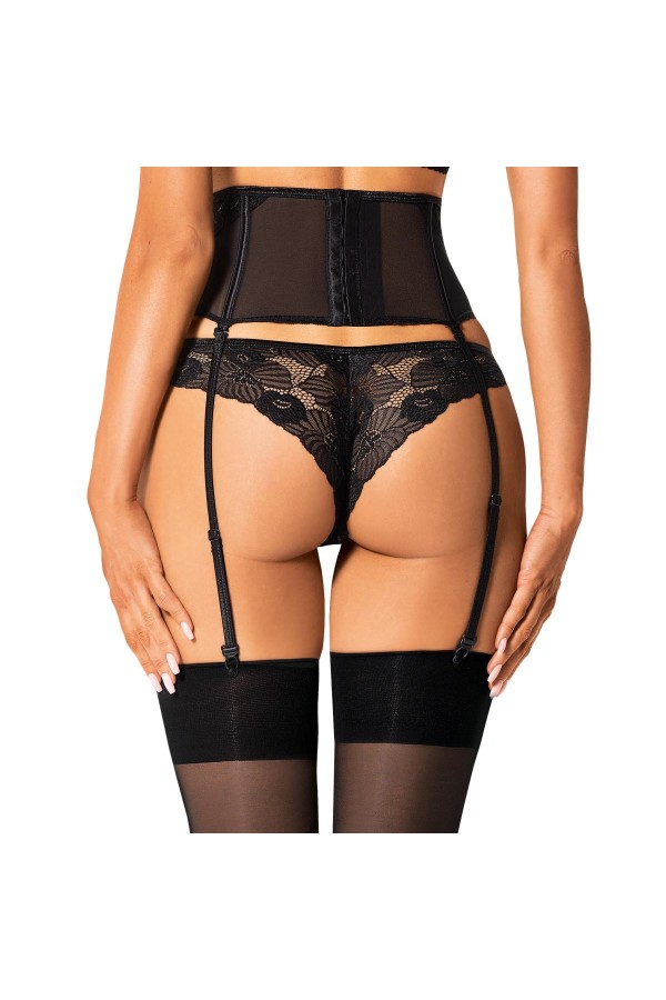 Serena Love Strumpfgürtel schwarz von Obsessive kaufen | Fesselliebe