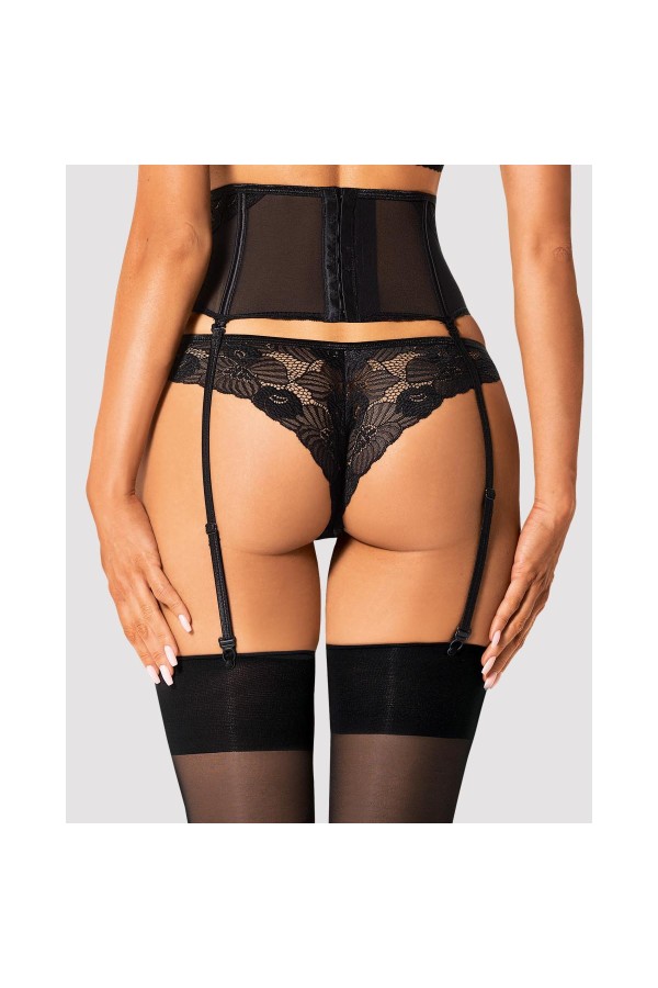 Serena Love Strumpfgürtel schwarz von Obsessive kaufen | Fesselliebe