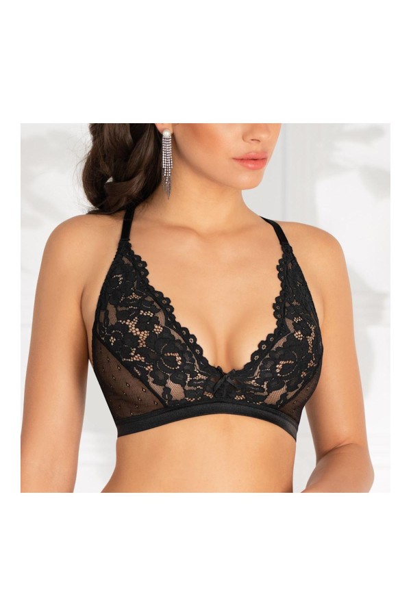 Rozetta Soft Bralette schwarz von Róza kaufen | Fesselliebe