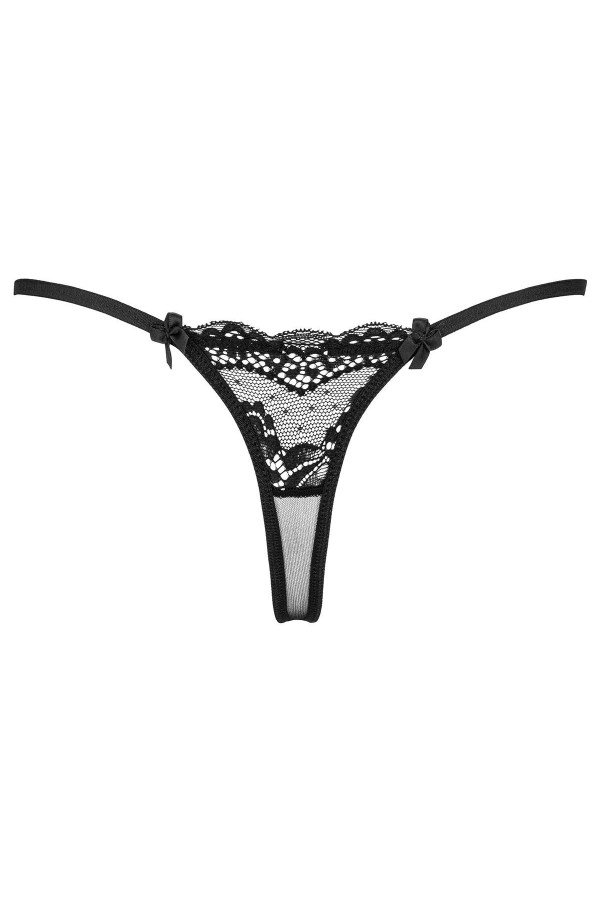 String schwarz-beige St001 von Kotek kaufen | Fesselliebe