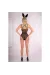 Sexy Bunny Body Schwarz von Livco Corsetti Fashion