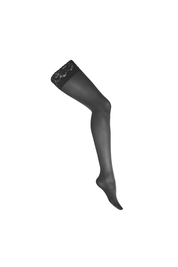 Halterlose schwarz 50den H026 von Kotek kaufen | Fesselliebe