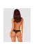 Donna Dream offener Schritt Tanga schwarz von Obsessive