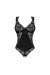 Donna Dream Im Schritt Offener Body Schwarz von Obsessive