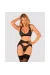 Donna Dream 3er Set schwarz von Obsessive