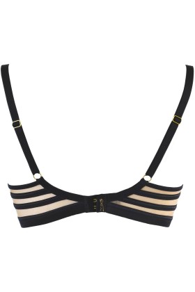 BH schwarz-beige V-10491 von Axami kaufen | Fesselliebe