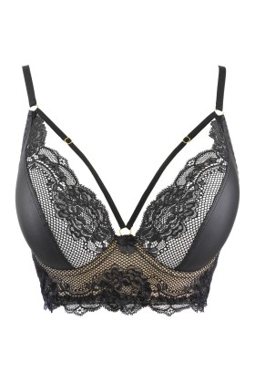 Bustier Soft schwarz V-10701 von Axami kaufen | Fesselliebe