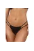 String Ouvert Schwarz V-10698 von Axami