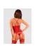 Lacelove Korsett & Tanga Rot von Obsessive