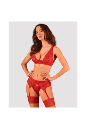 Lacelove 3er Set rot von Obsessive kaufen | Fesselliebe