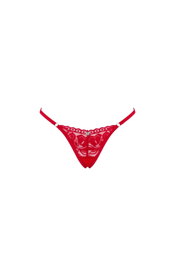 Lacelove Tanga rot von Obsessive kaufen | Fesselliebe