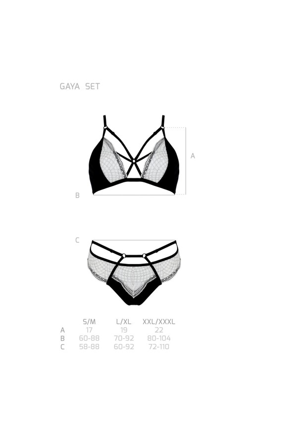 Sagaya 2er Set schwarz von Avanua kaufen | Fesselliebe