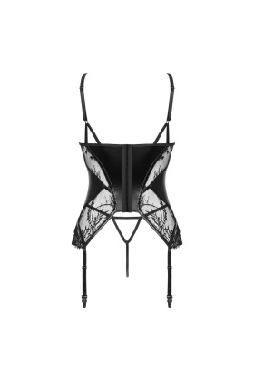 Leonela Korsett & Tanga schwarz von Beauty Night Fashion kaufen | Fesselliebe
