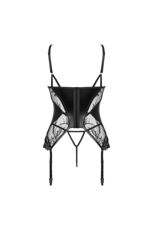 Leonela Korsett & Tanga schwarz von Beauty Night Fashion kaufen | Fesselliebe