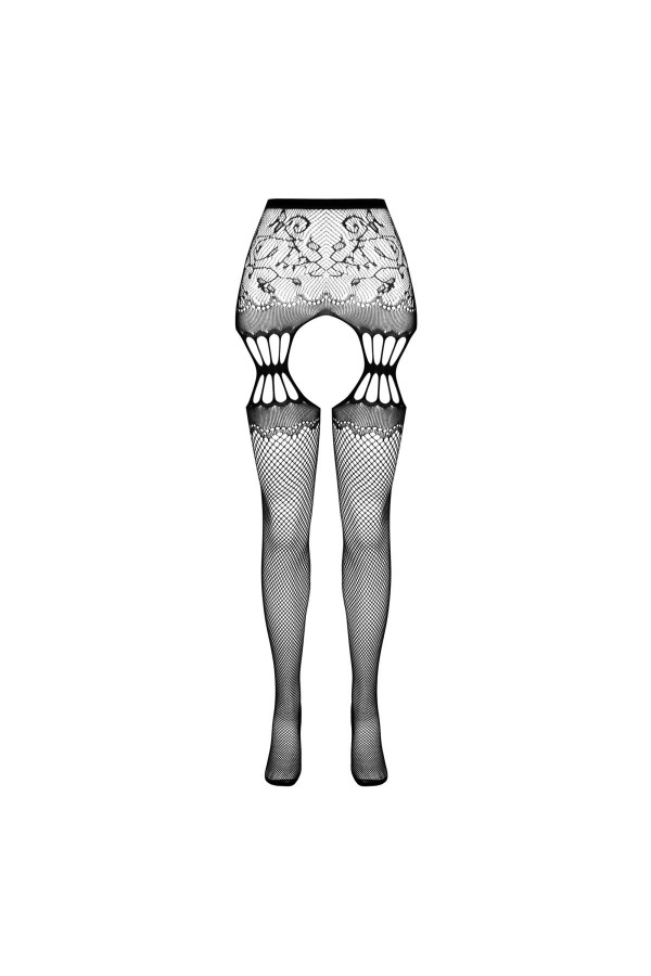 Strumpfhose offen (ouvert Strumpfhose) rot S027 von Passion-Exklusiv kaufen | Fesselliebe