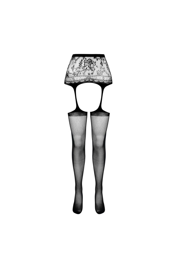 Strumpfhose offen (ouvert Strumpfhose) rot S028 von Passion-Exklusiv kaufen | Fesselliebe