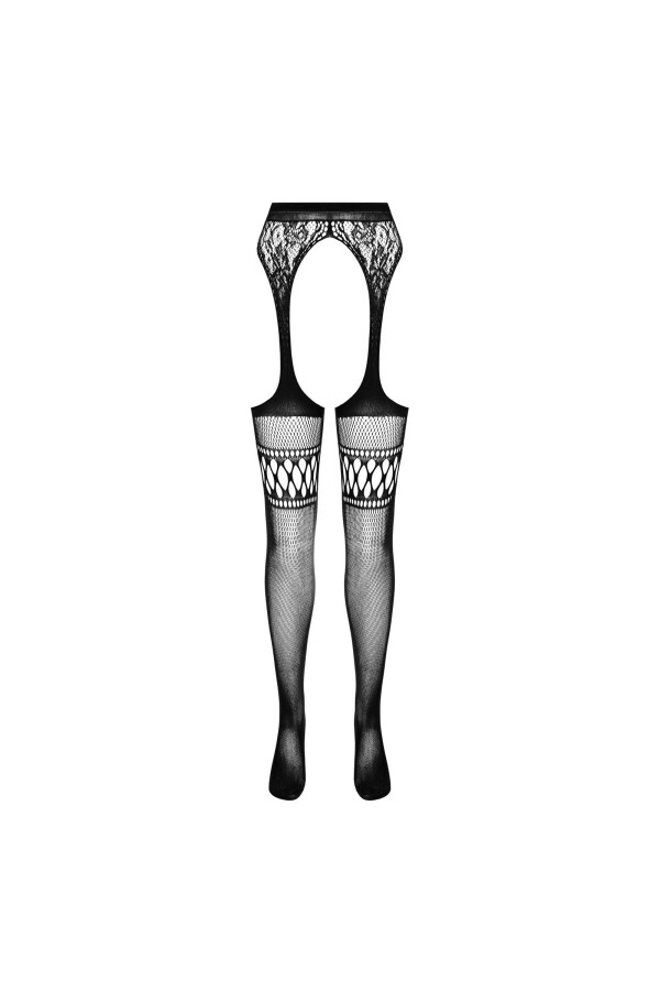 Strumpfhose offen (ouvert Strumpfhose) schwarz S026 von Passion-Exklusiv kaufen | Fesselliebe
