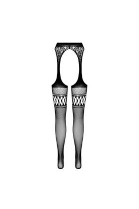 Strumpfhose offen (ouvert Strumpfhose) schwarz S026 von Passion-Exklusiv kaufen | Fesselliebe