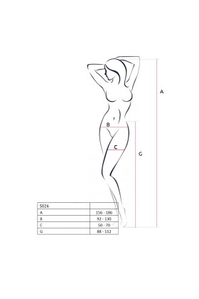 Strumpfhose offen (ouvert Strumpfhose) rot S026 von Passion-Exklusiv kaufen | Fesselliebe