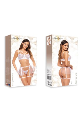 Peony 3er Set weiß von Beauty Night Fashion kaufen | Fesselliebe