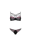 Lili BH-Set schwarz-violett von Casmir kaufen - Fesselliebe