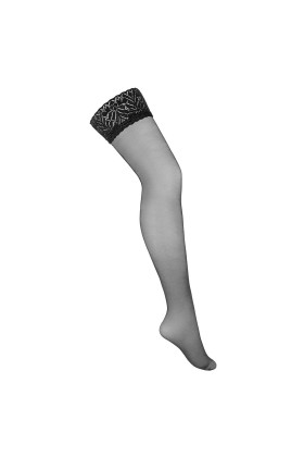 Halterlose schwarz 20den H034 von Kotek kaufen | Fesselliebe