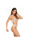 Rose 3-tlg. Dessous Set von Beauty Night Fashion nude kaufen - Fesselliebe