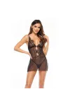 Davina Chemise & Tanga schwarz von Beauty Night Fashion