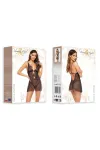 Davina Chemise & Tanga schwarz von Beauty Night Fashion