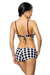 Push-Up-Bikini-Set weiß/schwarz kaufen - Fesselliebe