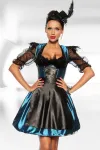 Dirndl türkis/schwarz kaufen - Fesselliebe