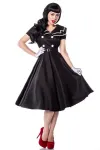 Rockabilly-Kleid schwarz/weiß kaufen - Fesselliebe