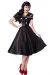 Rockabilly-Kleid schwarz/weiß