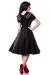 Rockabilly-Kleid schwarz/weiß