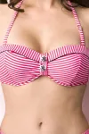 Push-Up Bikini-Set rot/schwarz/weiß kaufen - Fesselliebe