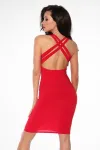 Cocktail-Kleid rot kaufen - Fesselliebe