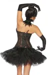 Black Swan / White Swan Corsage schwarz kaufen - Fesselliebe