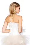 Burlesque-Corsage creme kaufen - Fesselliebe