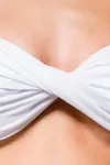 Bandeau-Bikini weiß kaufen - Fesselliebe