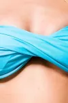 Bandeau-Bikini hellblau kaufen - Fesselliebe