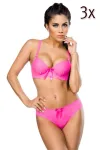 BH-Set im 3er Pack pink kaufen - Fesselliebe