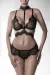 Bra-Set von Grey Velvet schwarz von Grey Velvet