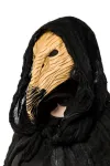 Pestarzt Maske creme/schwarz von Mask Paradise kaufen - Fesselliebe