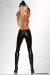 Wetlook-Leggings schwarz von Saresia